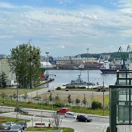 Port View Euphoria Luksusowy Apartament Z Widokiem Na Morze I Port * Gdynia