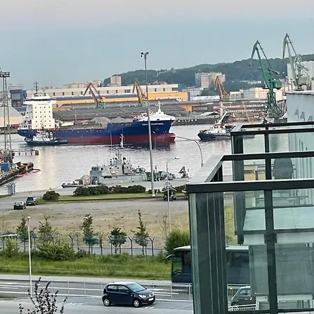 Port View Euphoria Luksusowy Apartament Z Widokiem Na Morze I Port
